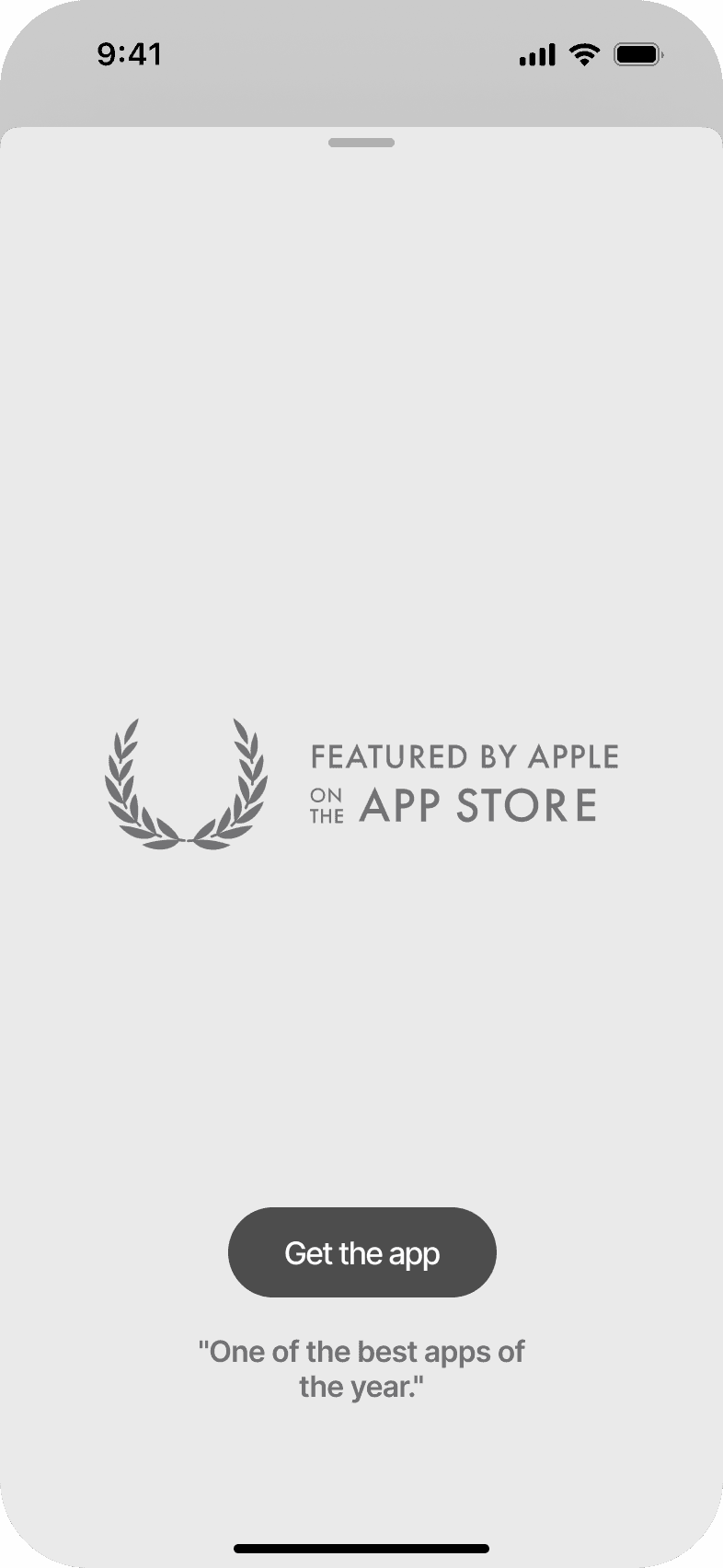 App screenshot