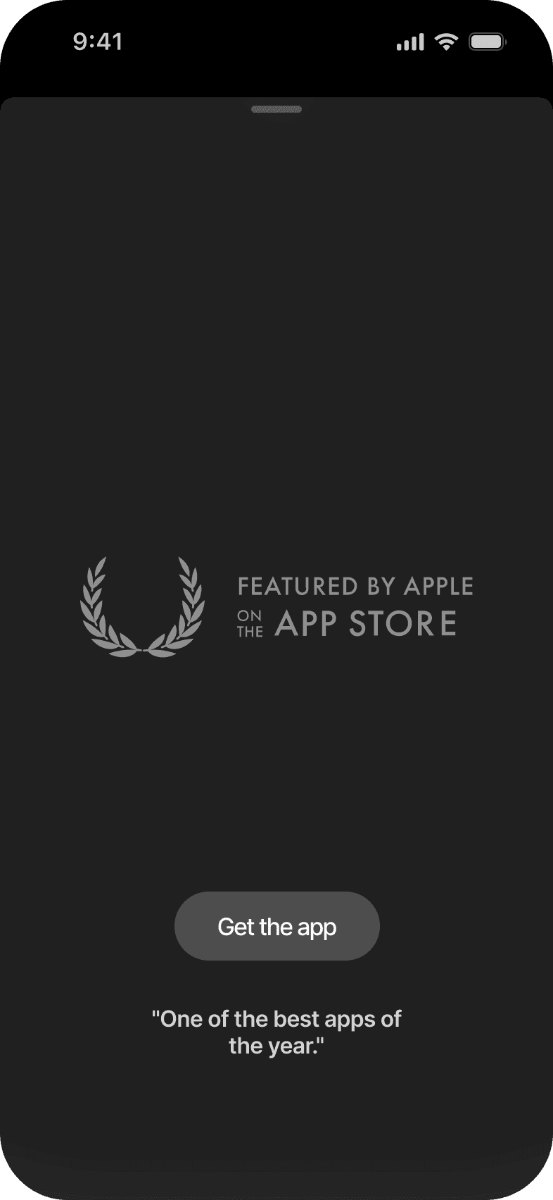 App screenshot